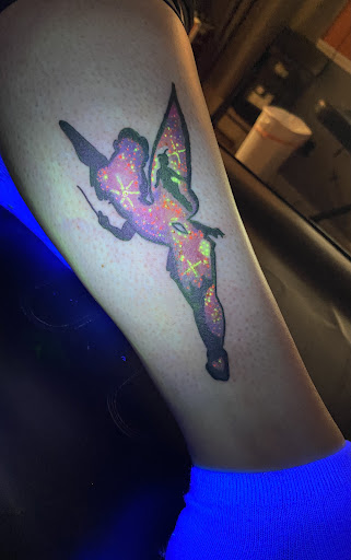 Explore world traveler tattoo ideas, creative tattoo ideas in Elizabethtown, available at Electric Feel Tattoos