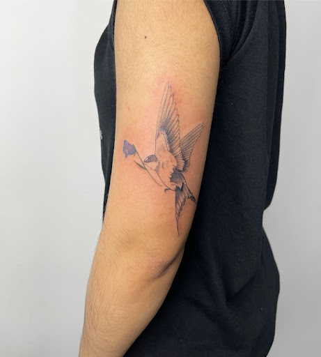 Explore little brother tattoo ideas, creative tattoo ideas in Roselle Park, available at Sola Ink