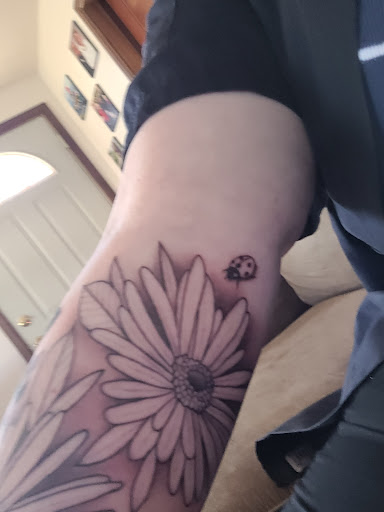 Explore 1/2 sleeve tattoo ideas, creative tattoo ideas in Yakima, available at Wallflower Body Piercing & Crazy Ink Tattoo