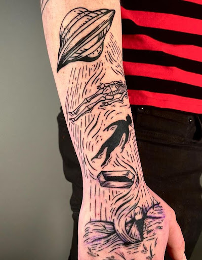 Explore couples tattoo ideas 2023, creative tattoo ideas in Madison, available at Lost Lakes Tattoo