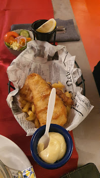 Fish and chips du Restaurant français le mytilus à Cayeux-sur-Mer - n°4