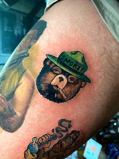 Explore patriotic tattoo sleeve ideas, creative tattoo ideas in Scottsdale, available at Fifth finger studio