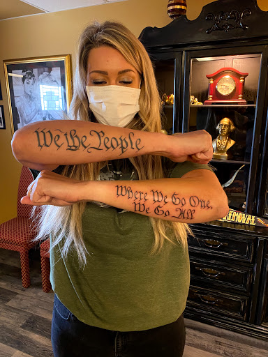 Explore name tattoo ideas for women, creative tattoo ideas in Warner Robins, available at Untold Pain Tattoo Studio