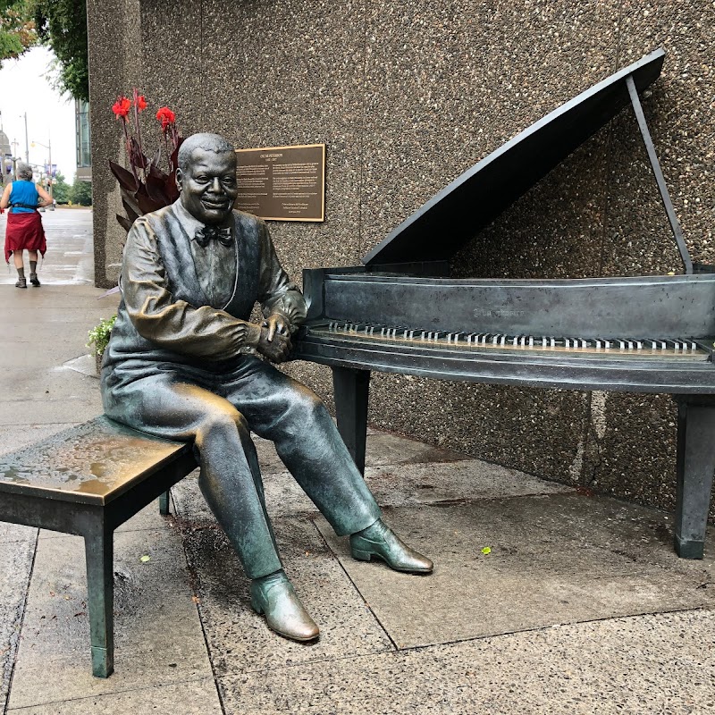 Oscar Peterson Statue