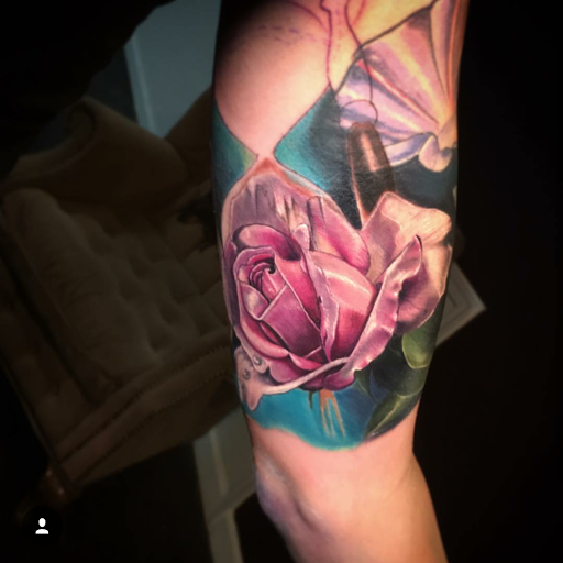 Explore great white shark tattoo ideas, creative tattoo ideas in Hanford, available at Moth Art & Tattoo Collective