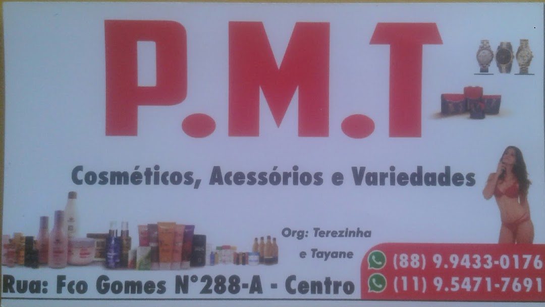 PMT.cosméticos e acessórios