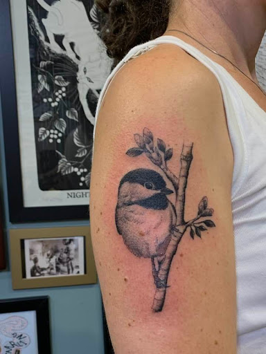 Explore triple moon finger tattoo ideas, creative tattoo ideas in Easthampton, available at Luckys Tattoo Studio