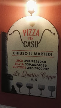 Pizza per Caso - B&B Le Quattro Coppe à San Martino della Battaglia carte