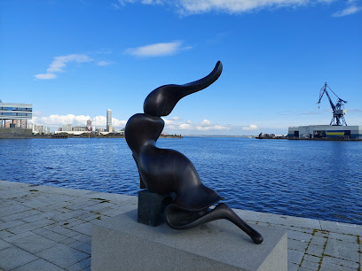 Skulptur havnefronten