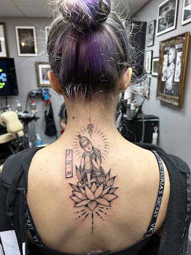 Explore dragon tattoo ideas for ladies, creative tattoo ideas in Albuquerque, available at Tattoo Cadre