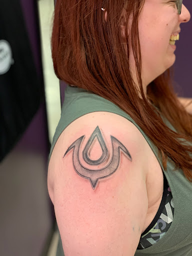 Explore lightning mcqueen tattoo ideas, creative tattoo ideas in Crystal City, available at Meraki Tattoo and Piercing