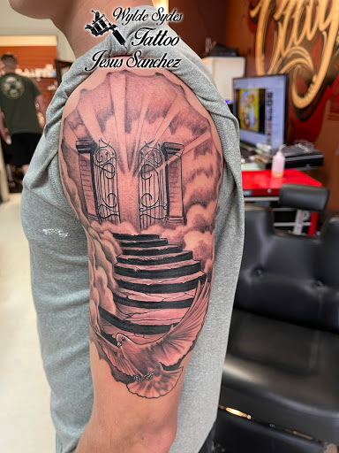 Explore boston terrier tattoo ideas, creative tattoo ideas in San Diego, available at Wylde Sydes Tattoo & Body Piercing