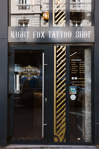 Night Fox Tattoo