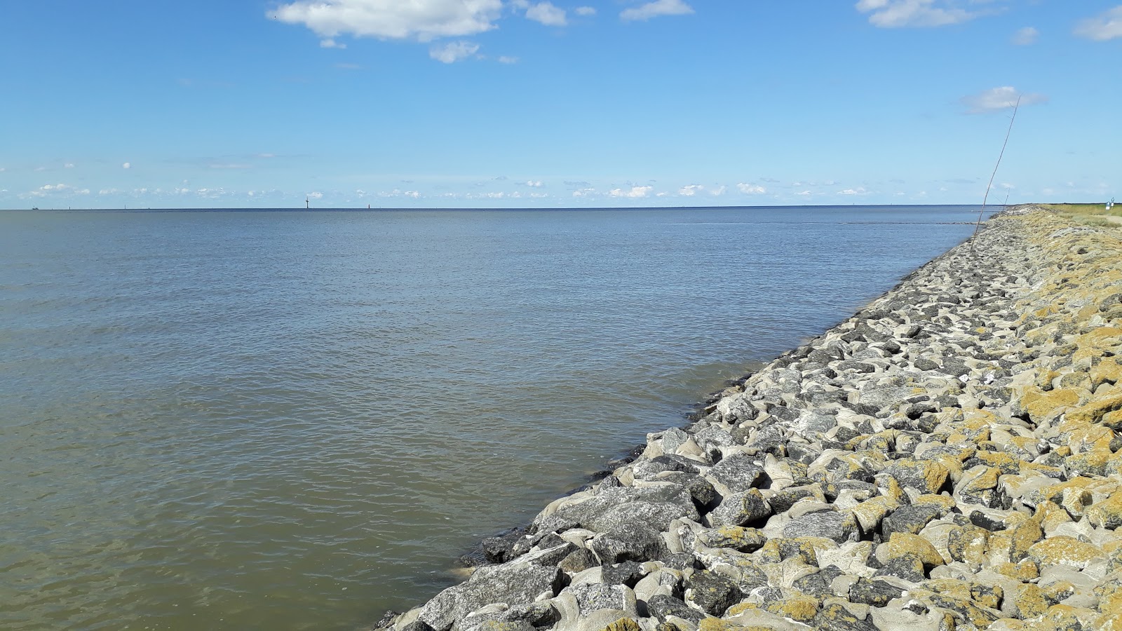 Foto de Praia de Wremen e o assentamento