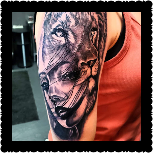 Explore flower of life tattoo ideas, creative tattoo ideas in Redding, available at Dominant Ink