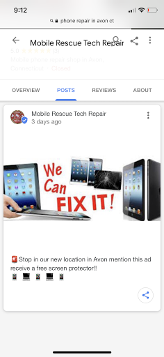 Mobile Phone Repair Shop «Mobile Rescue Tech Repair», reviews and photos, 641 Queen St, Southington, CT 06489, USA