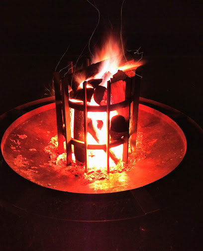 Clear Flame Fire Pit