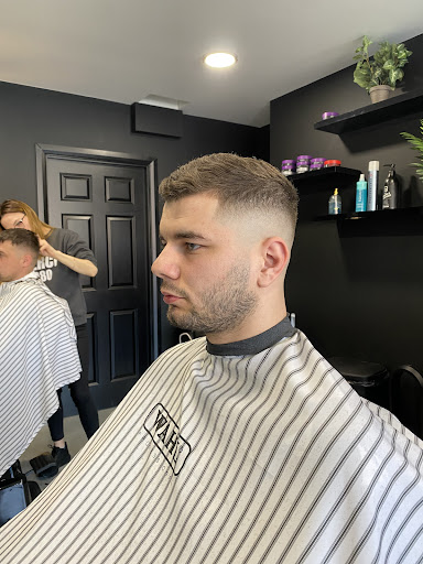 Black scorpion barber in Bray, Co. Wicklow