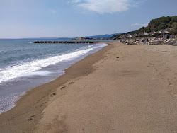 Photo de Stratoni beach avec un niveau de propreté de assez propre