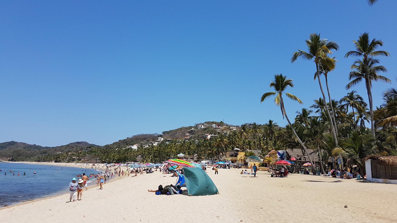 Foto van Sayulita beach en de nederzetting