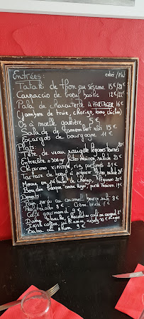Restaurant la table des Docks à Biarritz (la carte)