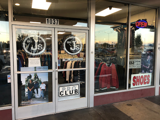 Big J's clothing store