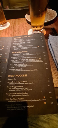 The Hutong Club à Munich menu