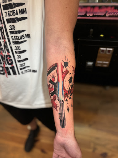 Explore charm tattoo ideas, creative tattoo ideas in Sevierville, available at Jaded Art Collective