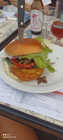 Hamburger végétarien du Restaurant Le Relais Breton à Dinan - n°4