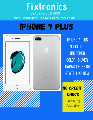 Electronics Repair Shop «Fixtronics - Cell Phone & Electronics Repair», reviews and photos, 1908 E Belt Line Rd, Carrollton, TX 75006, USA