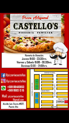 Pizza artesanal Castello's - Pizzeria