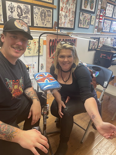 Explore butcher tattoo ideas, creative tattoo ideas in Danvers, available at North Shore Tattoo Company