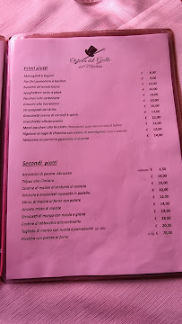 Osteria del Grillo - Dal Marchese à San Sosio carte