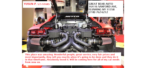 Mechanic «Great Bear Auto Repair & Auto Body Shop», reviews and photos, 164-16 Sanford Ave, Flushing, NY 11358, USA
