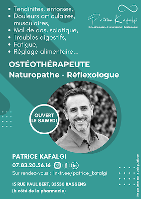Ostéothérapeute - Patrice Kafalgi - Bassens - Bordeaux à Bassens