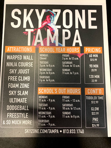 Amusement Center «Sky Zone Trampoline Park», reviews and photos, 10137 E Adamo Dr #800B, Tampa, FL 33619, USA