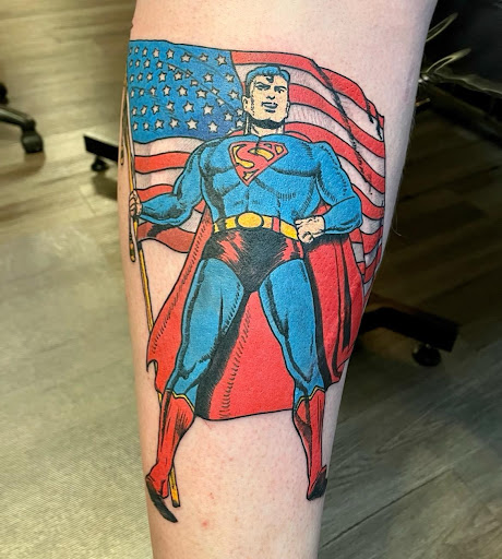 Explore name tattoos ideas for guys, creative tattoo ideas in Peoria, available at Mad Tatter Kustoms