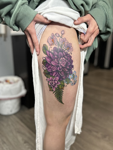 Explore healing symbol tattoo ideas, creative tattoo ideas in Wasilla, available at Doulos Tattoo, The Tattoo Shop