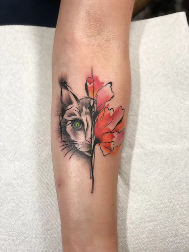 Explore dyslexia tattoo ideas, creative tattoo ideas in Missouri City, available at The One Tattoo