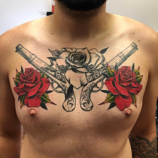 Explore star tattoo ideas for females, creative tattoo ideas in Aledo, available at Elevated Tattoo & Piercing