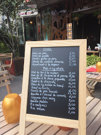 Menu du Le Lys d'Or à Paris