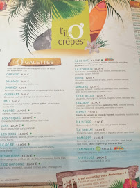 L'ile O'Crepes - Voisins à Voisins-le-Bretonneux menu
