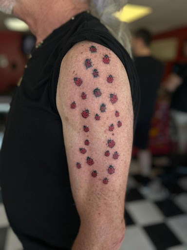 Explore pocket watch tattoo ideas, creative tattoo ideas in Saginaw, available at Rock Solid Tattoo