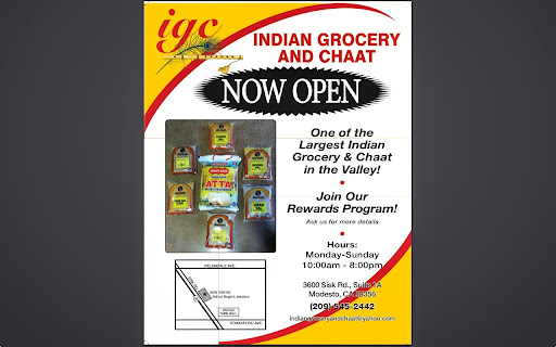 Indian Grocery Store «Indian Grocery and Chaat», reviews and photos, 3600 Sisk Rd #1a, Modesto, CA 95356, USA