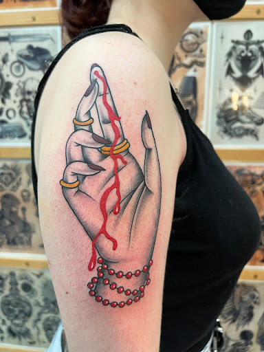 Explore metaphysical tattoo ideas, creative tattoo ideas in Milwaukee, available at MANIA Tattoos Milwaukee