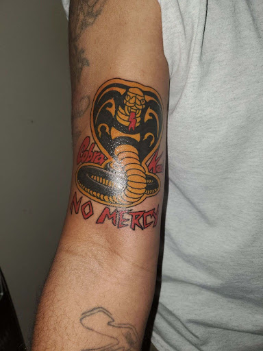 Explore family chest tattoo ideas, creative tattoo ideas in Newport News, available at Judgment Day Tattoo