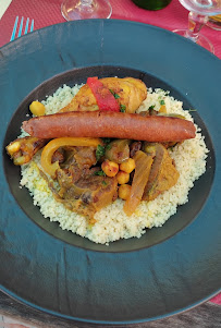 Couscous du Restaurant marocain Le Thé à la Menthe vous fait découvrir la cuisine marocaine à Vaison-la-Romaine - n°9