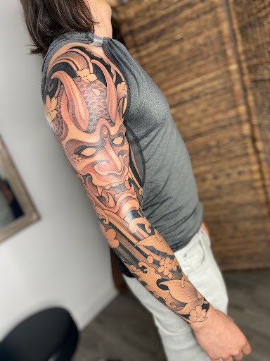 Explore gory tattoo ideas, creative tattoo ideas in Culver City, available at Art Collector Tattoo