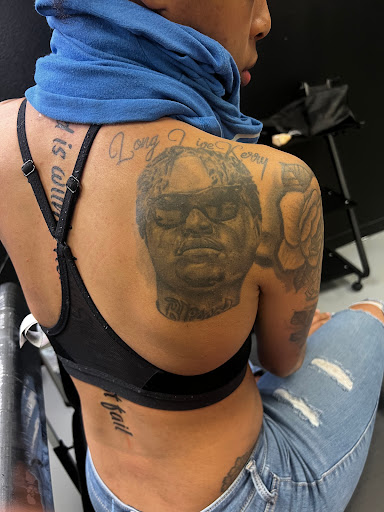 Explore dark aesthetic tattoo ideas, creative tattoo ideas in Gulfport, available at Phantom Art Studio