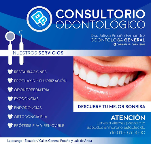 Opiniones de P&P Odontología en Latacunga - Dentista